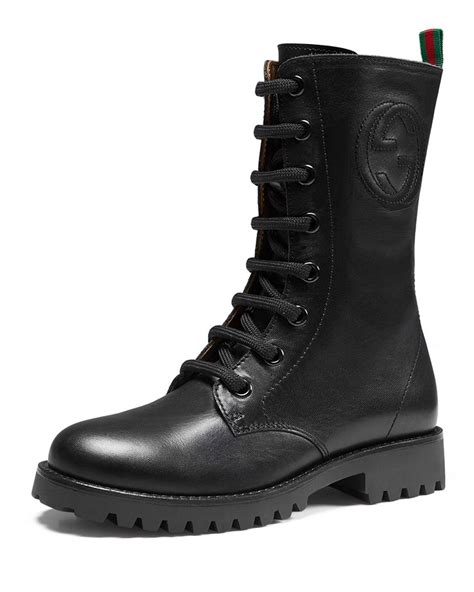 combat boot gucci|gucci combat boots for women.